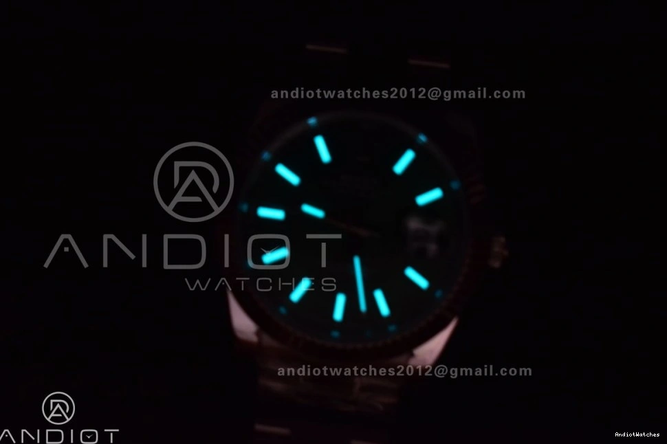 904L Edition 1:1 DIWF Best 41 on Sundust DateJust TravelReady Green Dial 648 Steel SA Bracelet 126334 Oyster 0314